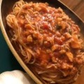 Spaghetti with Red Clam Sauce